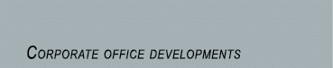 Corporate office developments