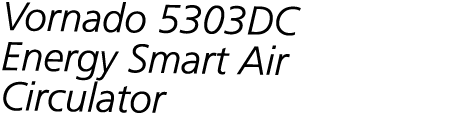 Vornado 5303DC Energy Smart Air Circulator