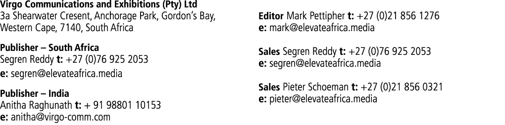 Virgo Communications and Exhibitions (Pty) Ltd 3a Shearwater Cresent, Anchorage Park, Gordon s Bay, Western Cape, 714   