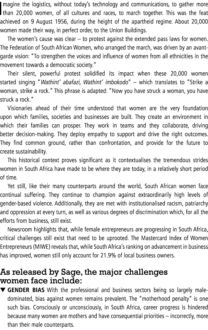 Imagine the logistics, without today’s technology and communications, to gather more than 20,000 women, of all cultur...