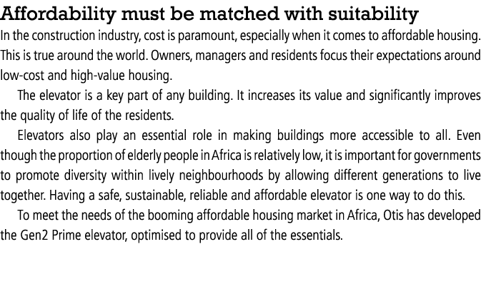 Affordability must be matched with suitability In the construction industry, cost is paramount, especially when it co...