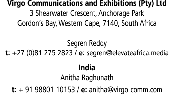 Virgo Communications and Exhibitions (Pty) Ltd 3 Shearwater Crescent, Anchorage Park Gordon s Bay, Western Cape, 7140   