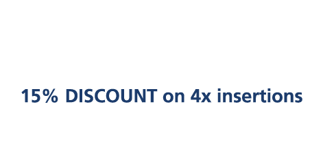 EARLY Booking Special 15% DISCOUNT on 4x insertions Contact: Segren - e: segren elevateafrica media Mark - e: mark el   