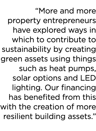  More and more property entrepreneurs have explored ways in which to contribute to sustainability by creating green a   