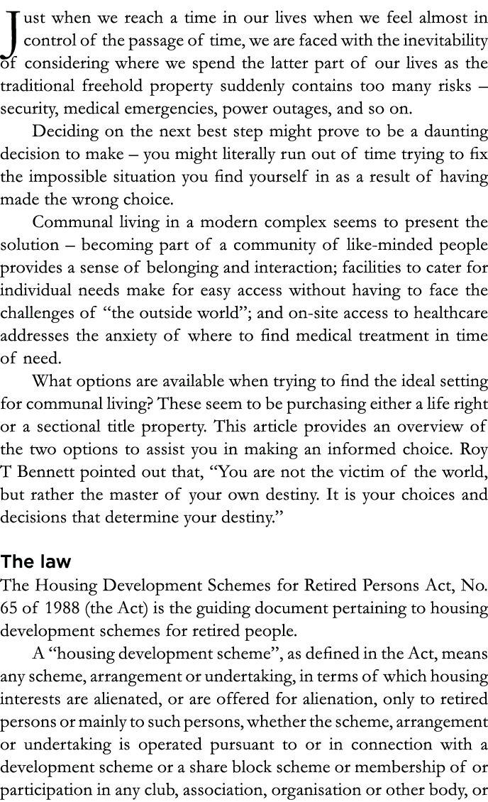 Just when we reach a time in our lives when we feel almost in control of the passage of time, we are faced with the i   