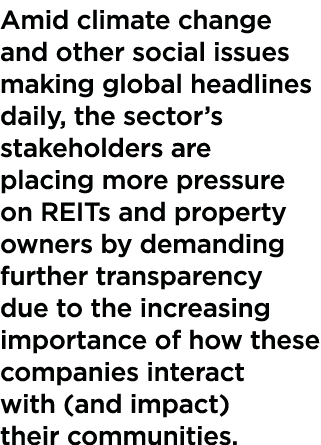 Amid climate change and other social issues making global headlines daily, the sector s stakeholders are placing more   