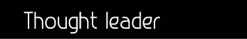 Thought leader
