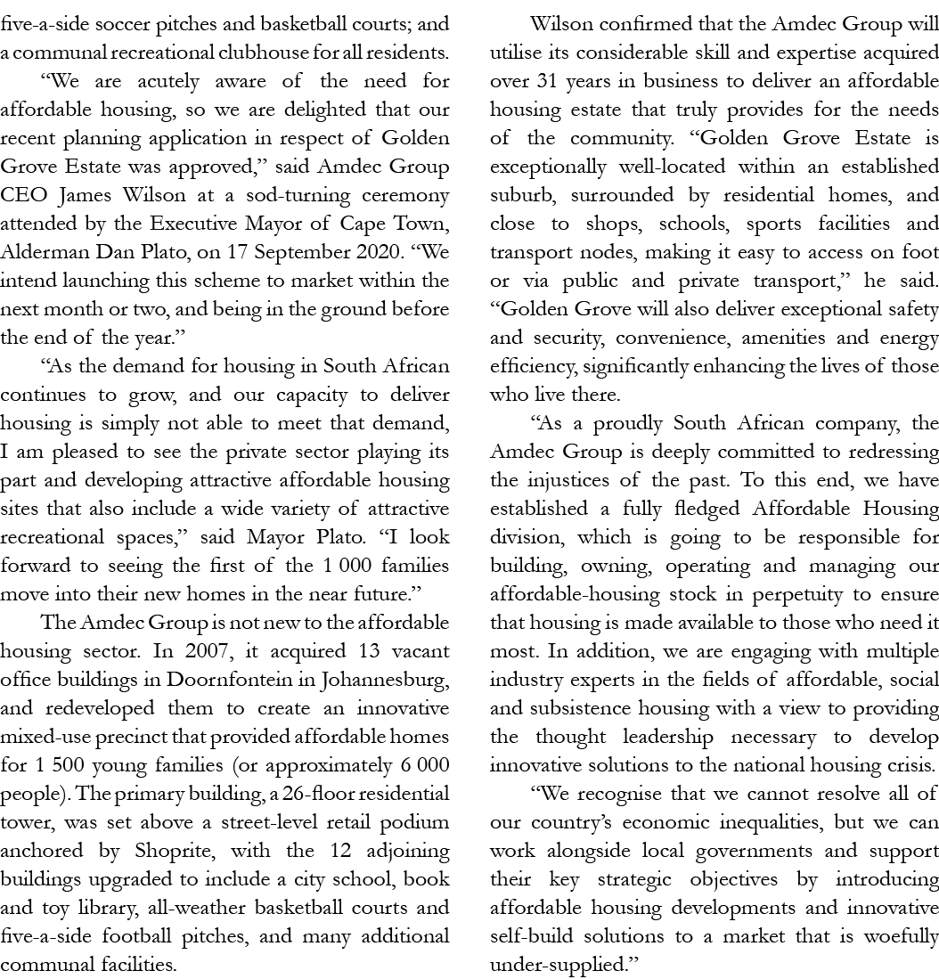 five-a-side soccer pitches and basketball courts; and a communal recreational clubhouse for all residents   We are ac   
