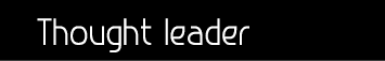 Thought leader