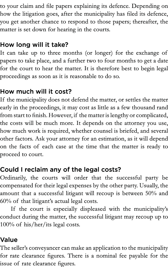 to your claim and file papers explaining its defence  Depending on how the litigation goes, after the municipality ha   