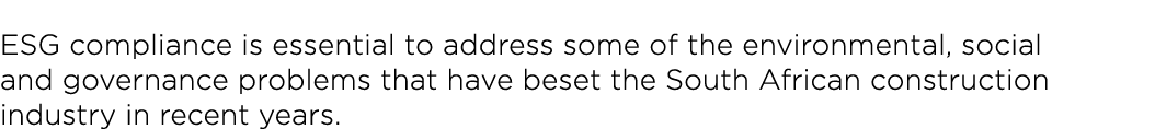 ESG compliance is essential to address some of the environmental, social and governance problems that have beset the ...