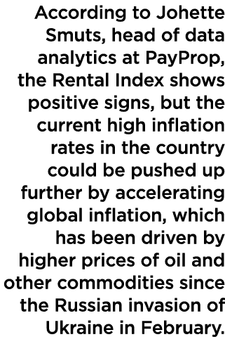According to Johette Smuts, head of data analytics at PayProp, the Rental Index shows positive signs, but the current...